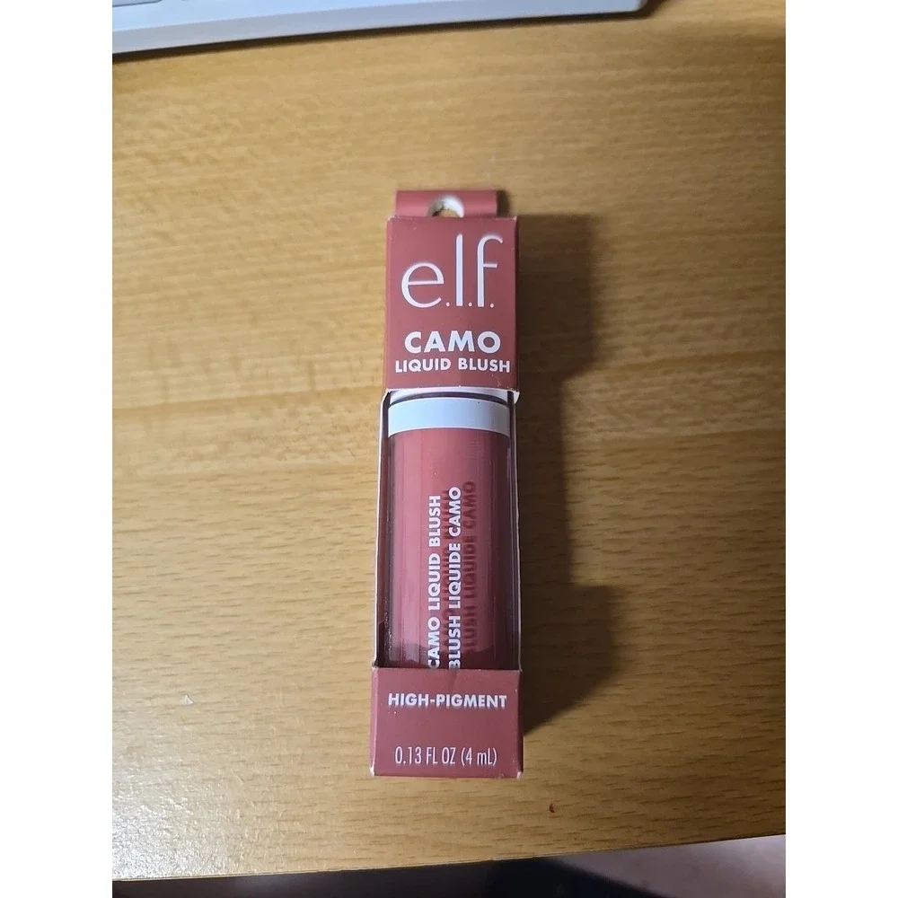 e.l.f. Camo Liquid Blush, Long-lasting 0.13 Fl Oz Cheeky Lychee NIB High-Pigment